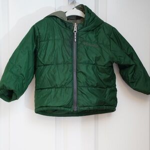 Columbia Forest Green Quilted Jacket